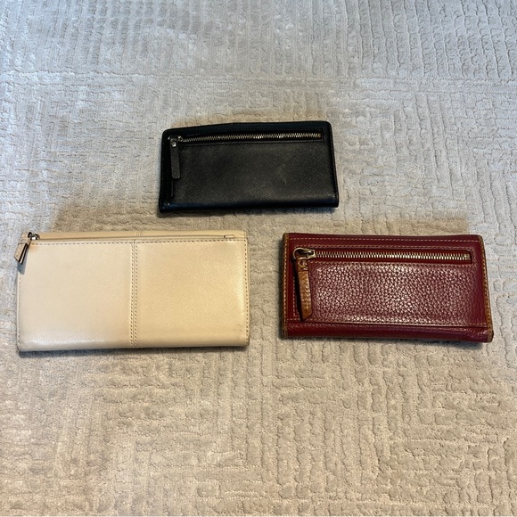 Kate Spade, Dooney Bourke, Coach Long Wallet 3 Pack - Picture 11 of 12